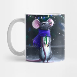 Cute Rat Drawing Mug